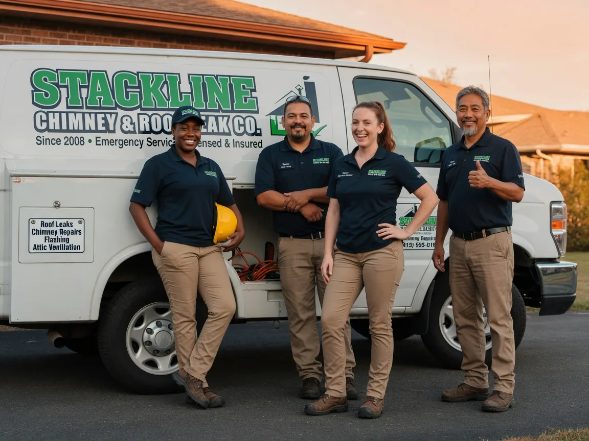 Chimney flashing repair company in Winder, GA